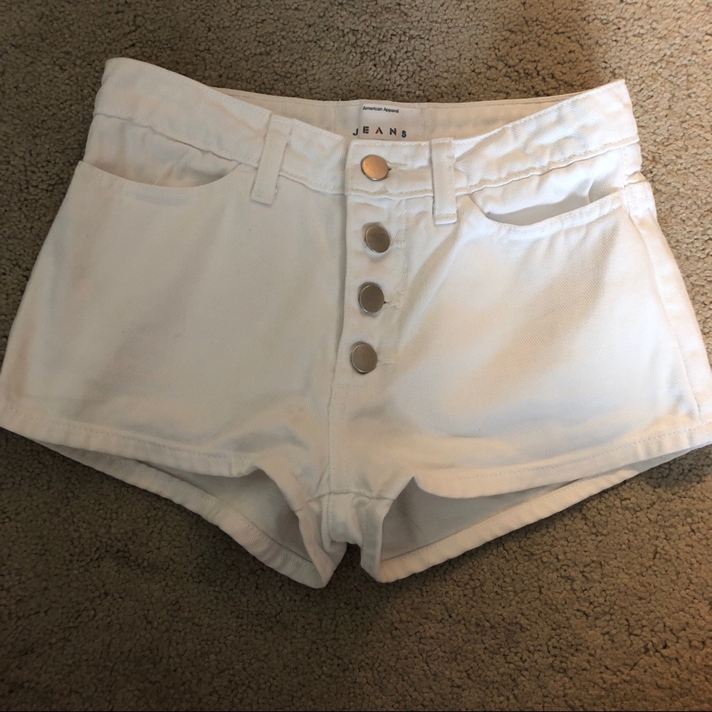 American Apparel Jean Shorts